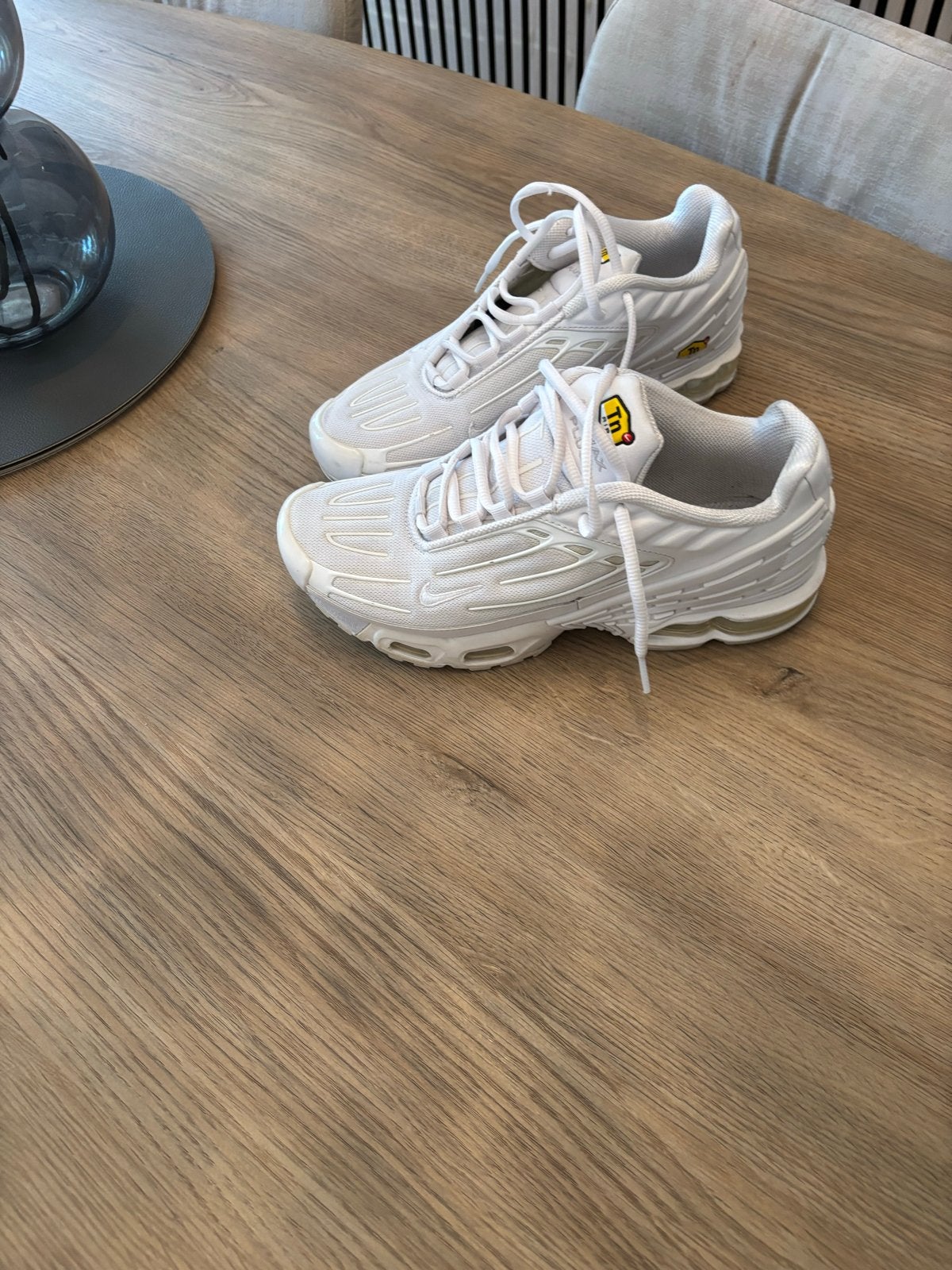 Heren Nike Air Max TN sneakers - Maat 42 - Wit, Ophalen of Verzenden, Nieuw, Wit, Sneakers of Gympen