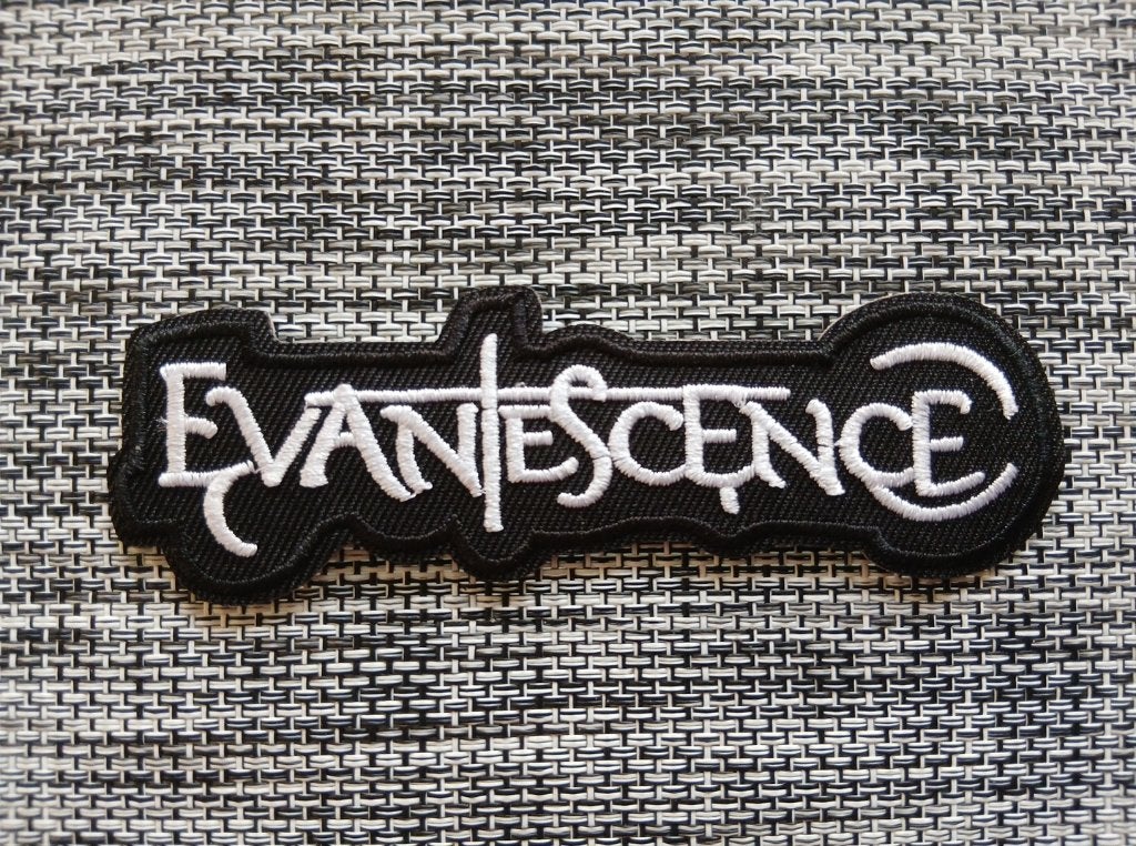 Evanescence leuke shaped logo patch e8 metal, Ophalen of Verzenden, Nieuw, Kleding
