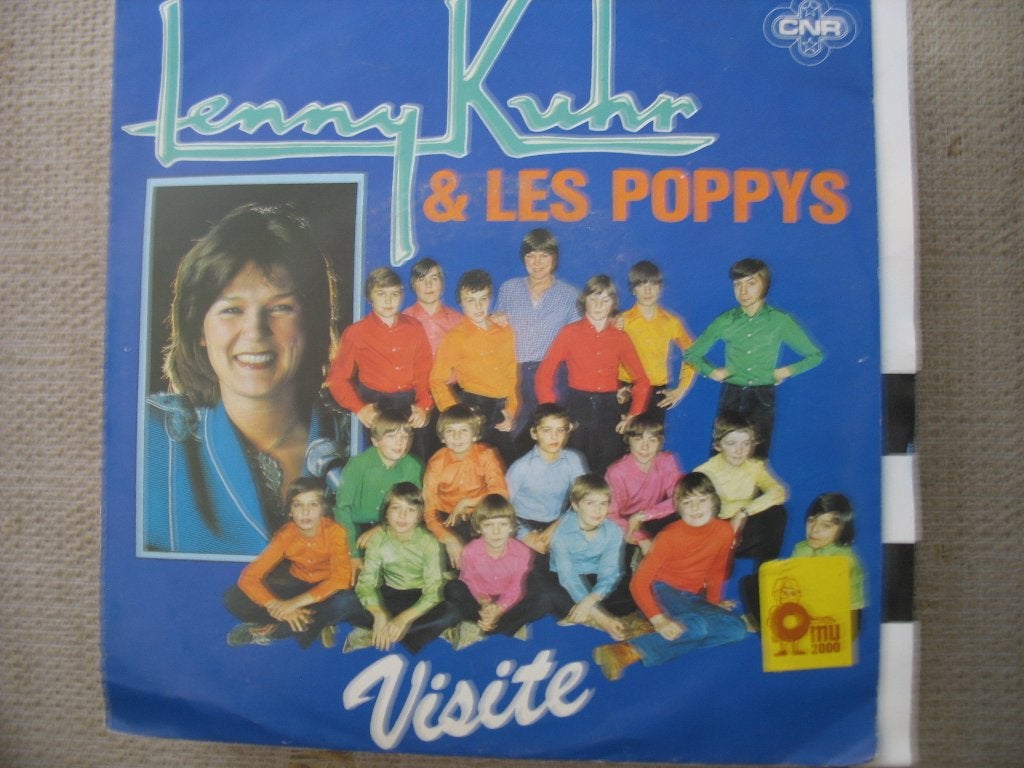 Single Sale; Lenny Kuhr & Les Poppys - Visite, Cd's en Dvd's, Ophalen of Verzenden, Gebruikt, 7 inch, Nederlandstalig