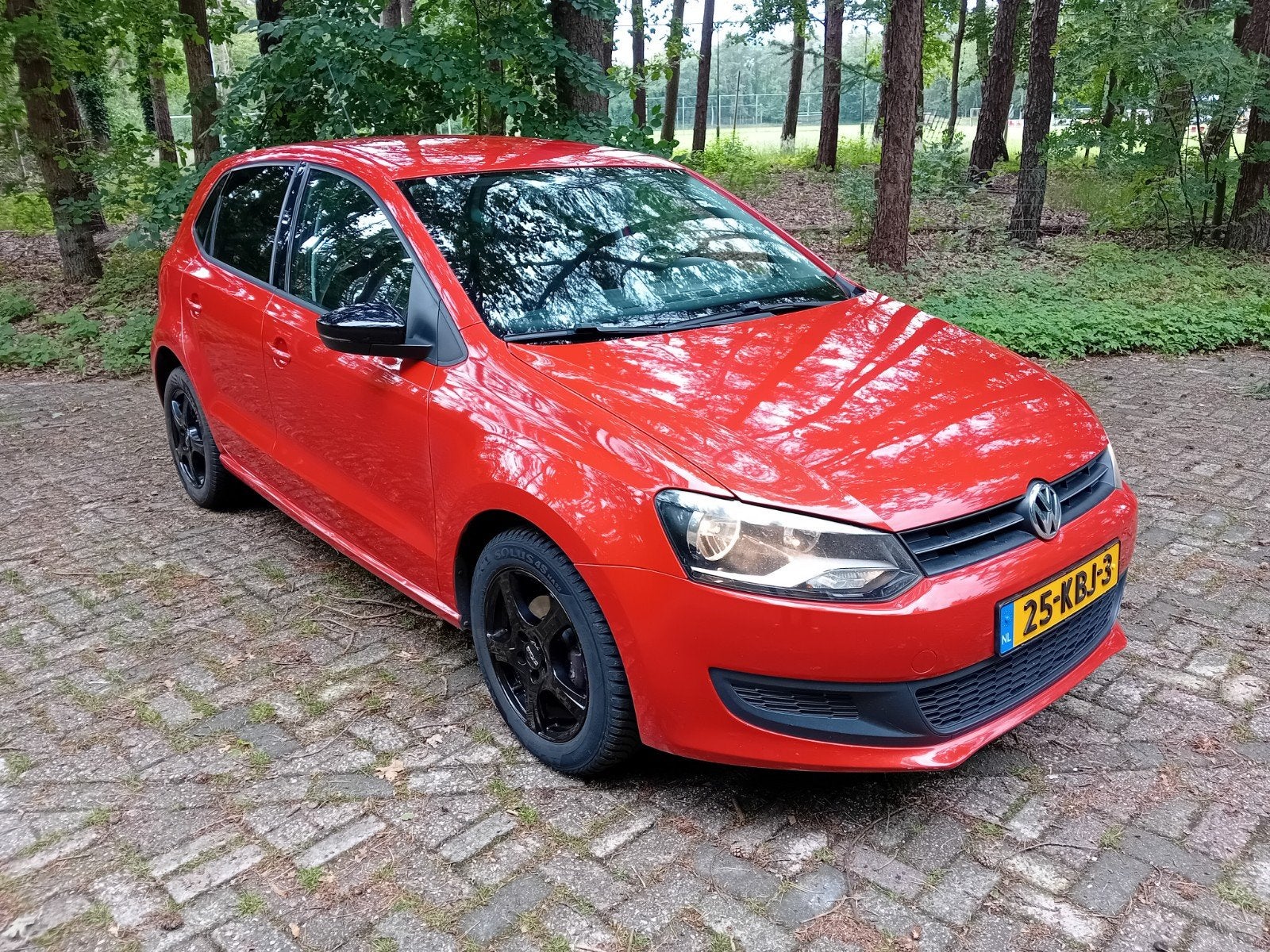 Volkswagen Polo 1.4 16V FSI 63KW 2009 NWE D-RIEM!! NWE APK!!, Auto's, Voorwielaandrijving, 970 kg, Stof, 40 €/maand