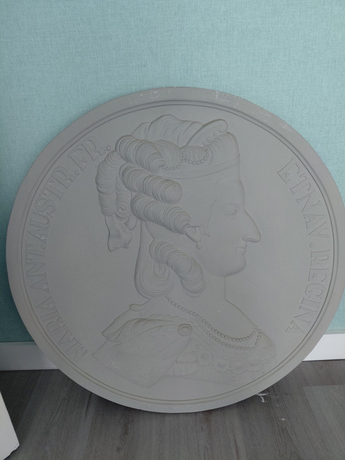 Grote wanddecoratie medaillons Maria Theresia & Catharina 11, Ophalen