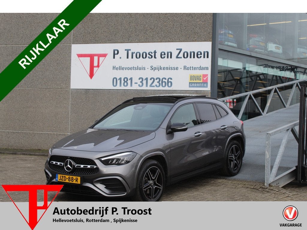 Mercedes-Benz GLA 250 e AMG Night edition/Panoramadak/Sfeerv, 12 maanden, Euro 6, 4 cilinders, Alcantara