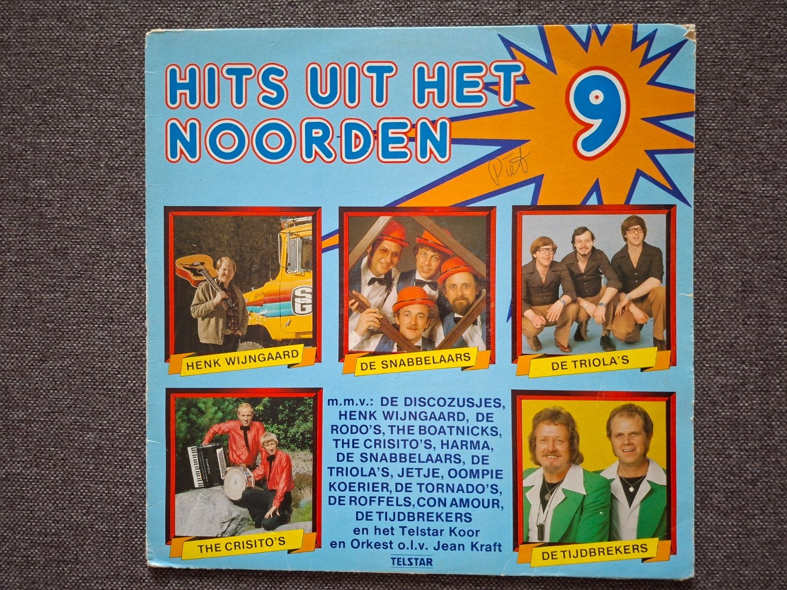 Telstar lp Hits uit Het Noorden Nr. 9 - Diverse Artiesten, LP, Gebruikt, Ophalen of Verzenden, Levenslied of Smartlap