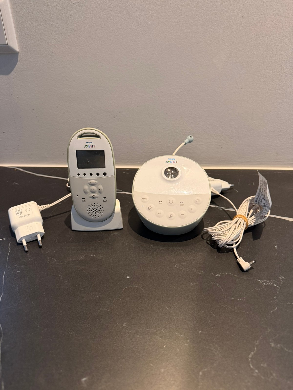 Philips Avent babyfoon met sterrenprojector, Ophalen of Verzenden, Gebruikt