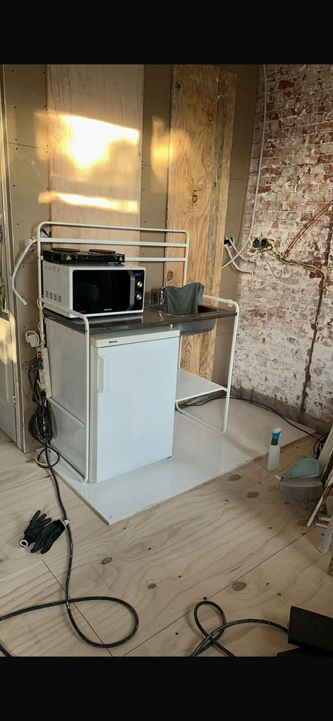 Ikea bouw keukentje met koelkast, Ophalen, Gebruikt, Wit, Overige typen