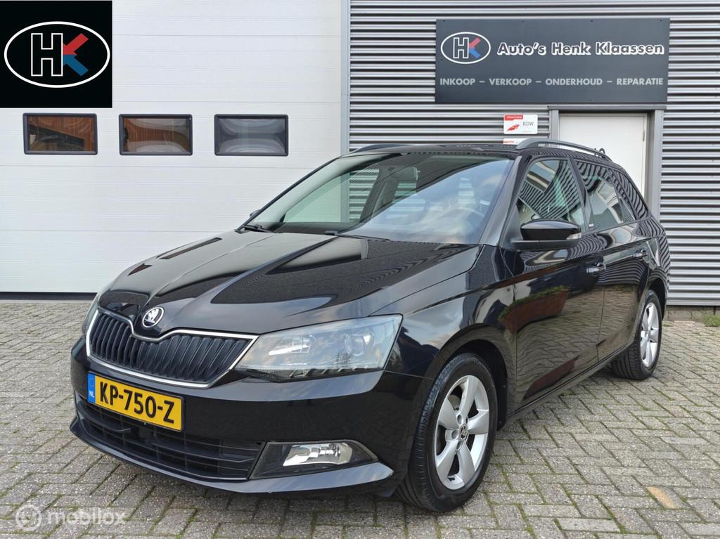 Skoda Fabia Combi 1.2TSi 90pk JOY Airco Cruisecontrol LMvelg, Auto's, Skoda, Euro 6, 4 cilinders, Zwart, Origineel Nederlands