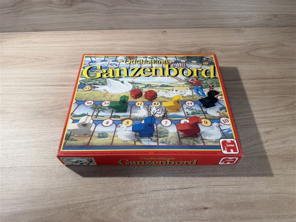 Oud Hollands Ganzenbord - s6042, Verzenden, Zo goed als nieuw