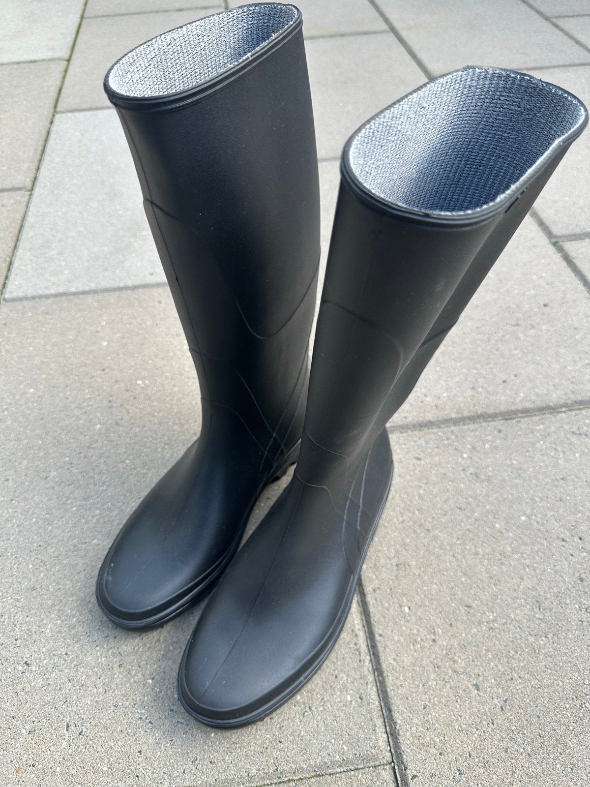 Nieuwe Zwarte regenlaarzen maat 43, Kleding | Heren, Ophalen of Verzenden, Zo goed als nieuw, Zwart, Regenlaarzen