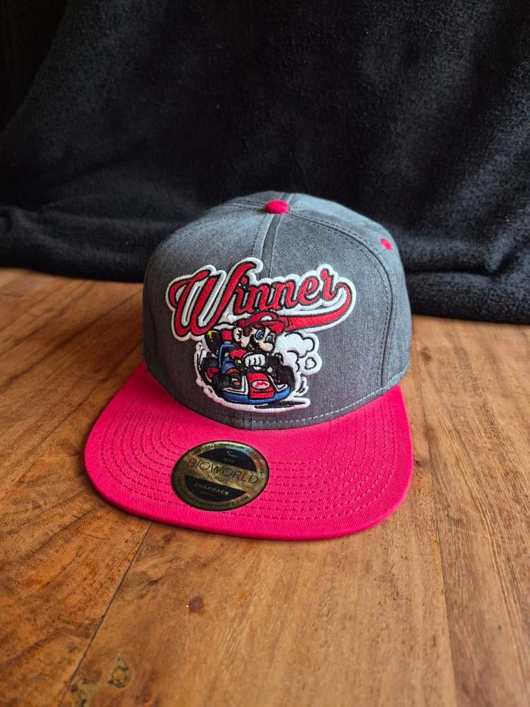 Super Mario kart 8 snapback vanhet merk  bioworld, Ophalen of Verzenden, Zo goed als nieuw