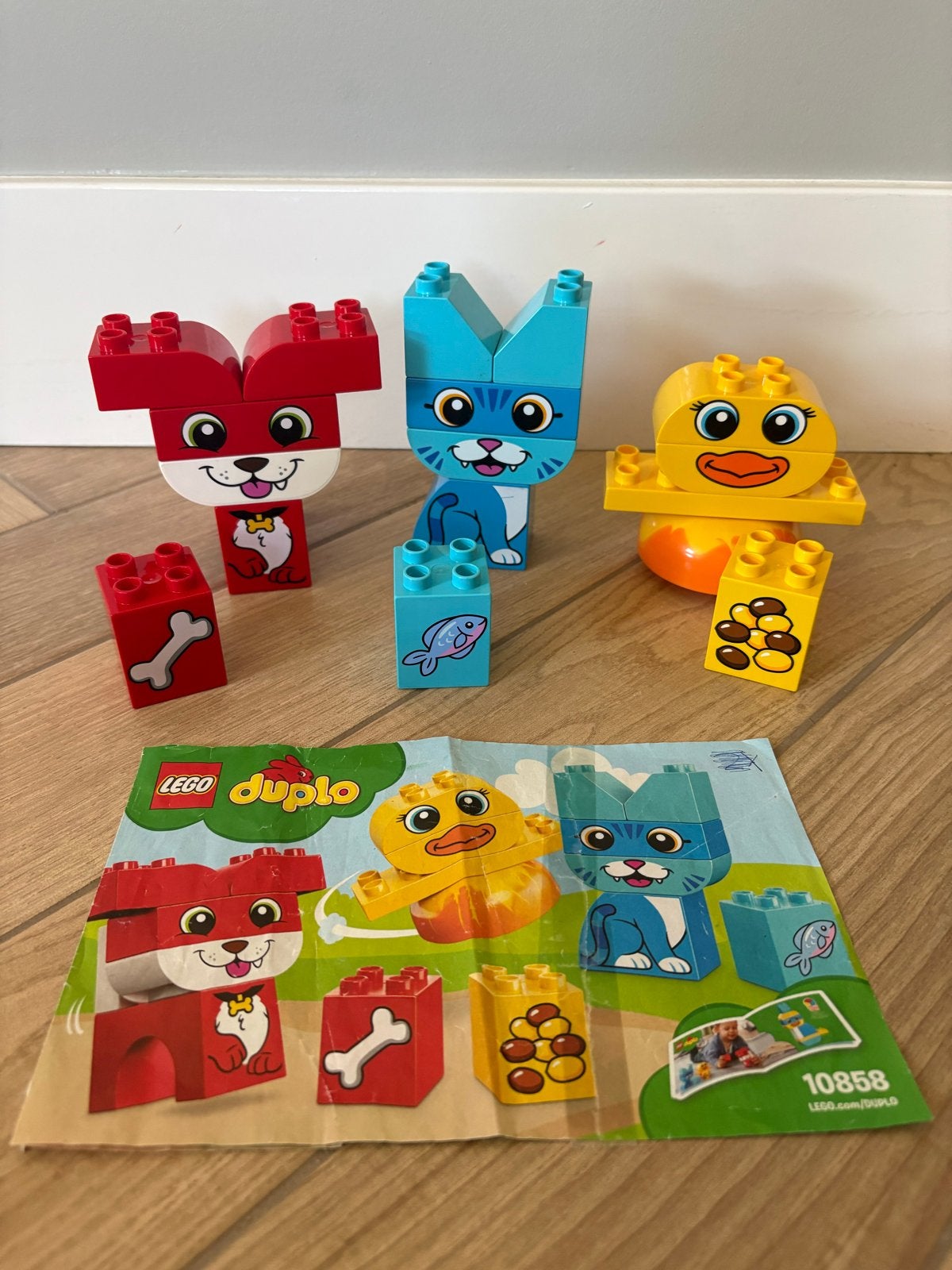 Lego Duplo Mijn Eerste Puzzeldieren 10858, Gebruikt, Overige thema's, Ophalen of Verzenden, Compleet