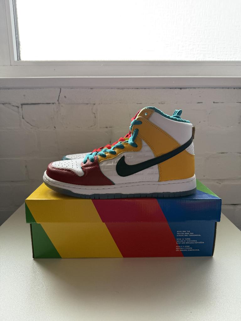 Nike dunk high SB Froskate All Love maat 42.5, Nike SB, Overige kleuren, Nieuw, Ophalen of Verzenden