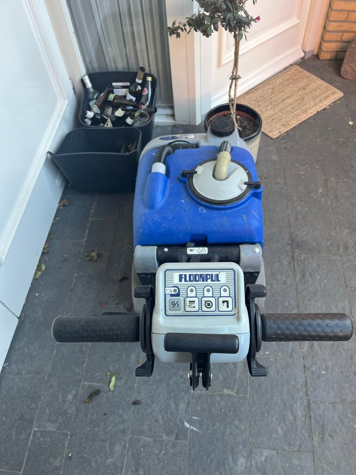 Floorpul Onyx 43 Vloerreiniger - Gebruikt, Ophalen of Verzenden, Gebruikt, Schrobmachine