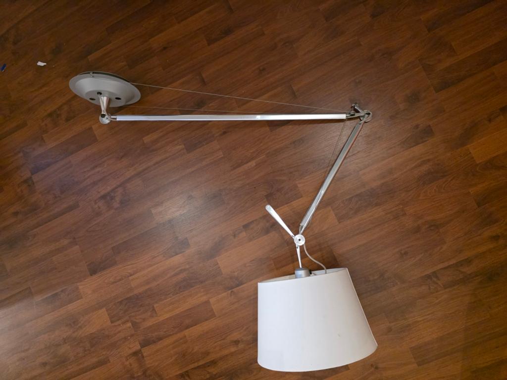 Artemide Tolomeo Sospensione Hanglamp - Design Klassieker, Huis en Inrichting, Ophalen, Gebruikt, Stof, 75 cm of meer