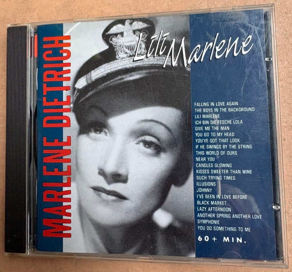 Marlene Dietrich - 'Lili Marleen', Cd's en Dvd's, Ophalen of Verzenden, Gebruikt, Verzamelalbum, Import