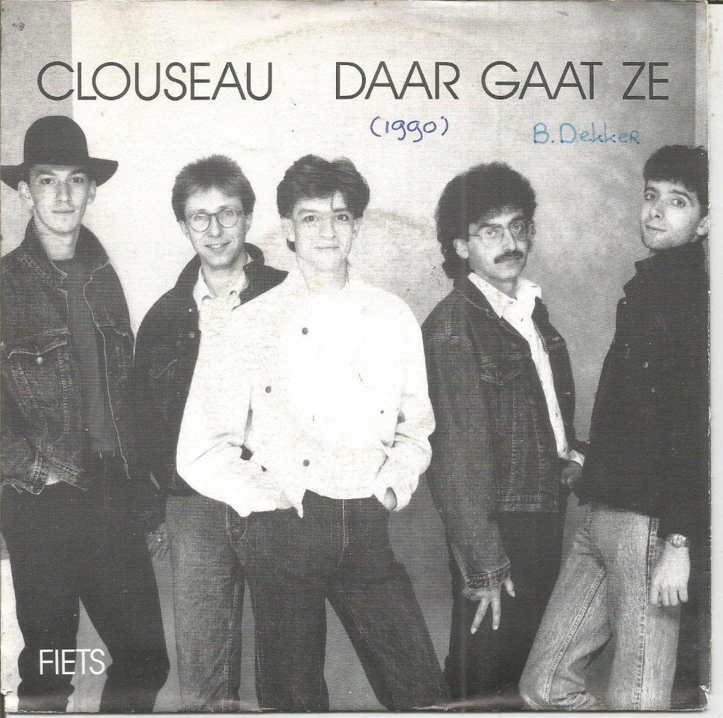 Clouseau ‎– Daar Gaat Ze (1990), Gebruikt, Fotohoes, 7 inch, Ophalen of Verzenden