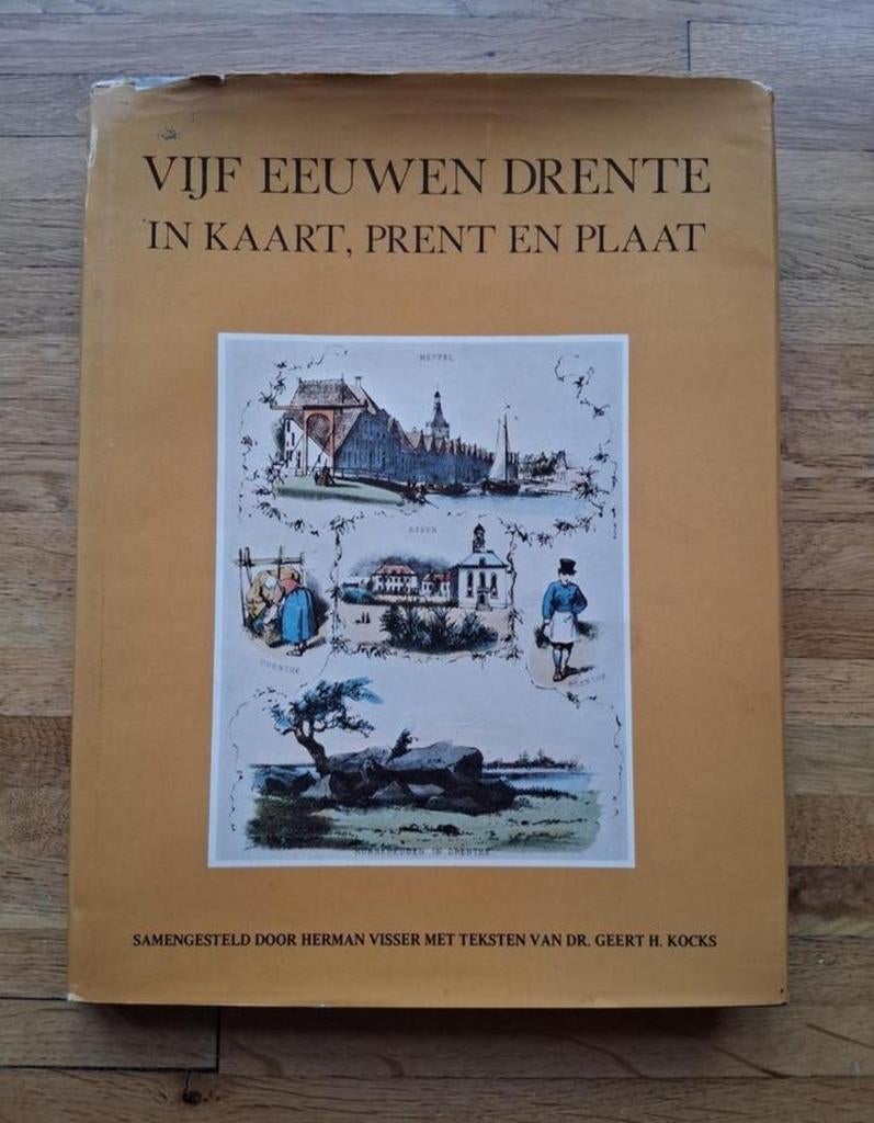 Vijf eeuwen Drenthe
In kaart prenten en plaat
Geschiedenis, Boeken, Ophalen of Verzenden, Zo goed als nieuw
