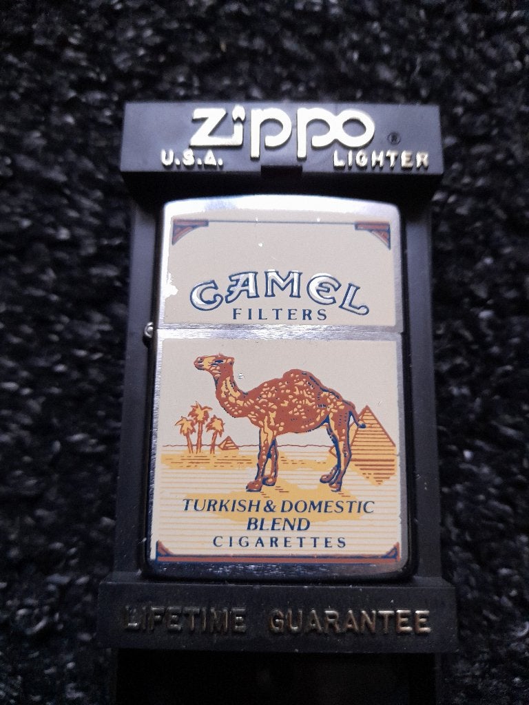 zeldzame zippo Camel, Verzamelen, Ophalen of Verzenden, Gebruikt, Aansteker