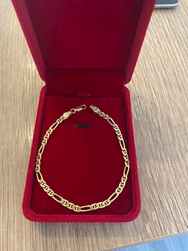14 karaat gouden armbamd gemerkt 585, Ophalen of Verzenden, Nieuw, Goud, Goud