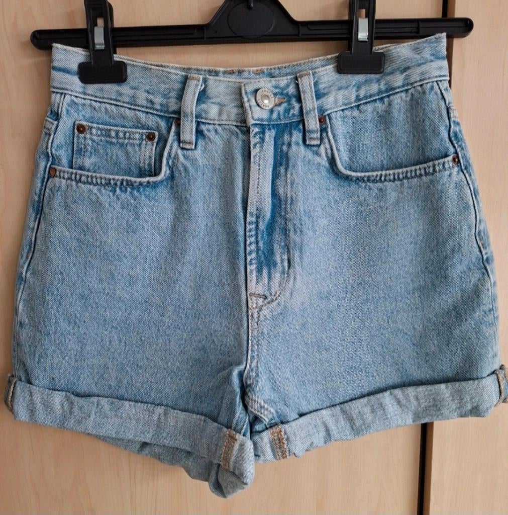 Costes Denim spijker short high waist, Blauw, Ophalen of Verzenden, Zo goed als nieuw, W27 (confectie 34) of kleiner