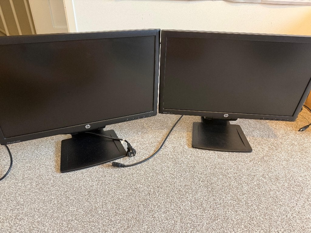 2x HP Compaq LA2306x 23 inch Full HD Monitor, Ophalen, Hp, Kantelbaar, Full HD