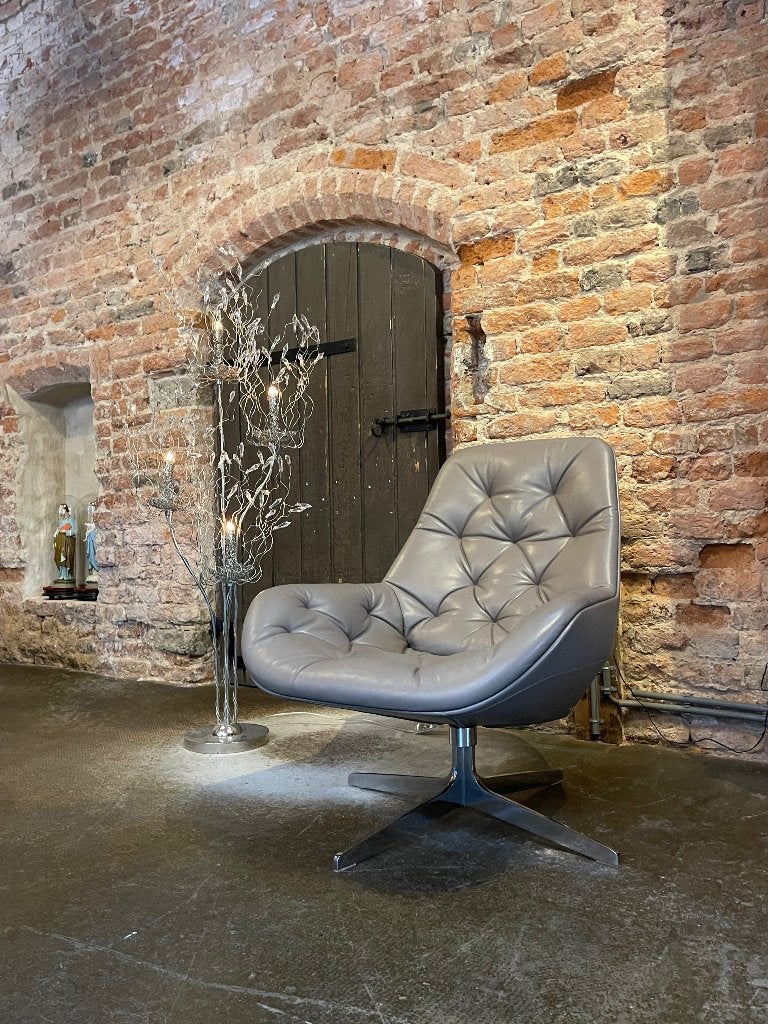 De Sede draaifauteuil ds-144/101, Ophalen, Nieuw, 75 tot 100 cm, Leer