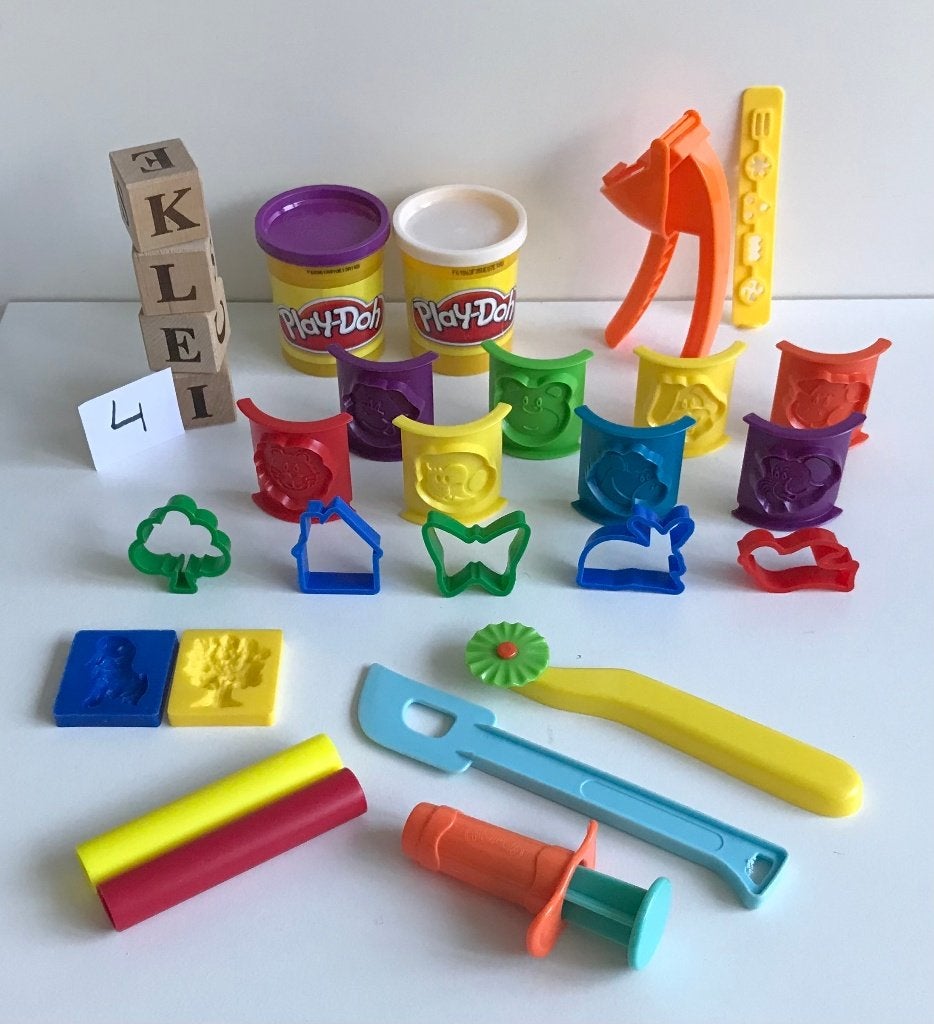 Play Doh Klei Laat creativiteit er op los klei set 4, Kinderen en Baby's, Speelgoed | Educatief en Creatief, Ophalen of Verzenden