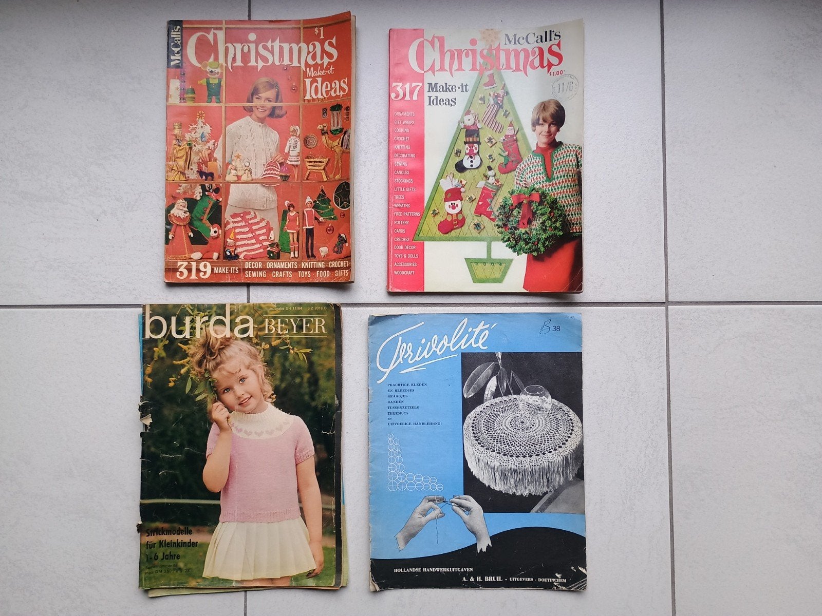 Vintage Handwerk Tijdschriften - Kerst & Kinderkleding, Ophalen of Verzenden, Gebruikt, Overige typen