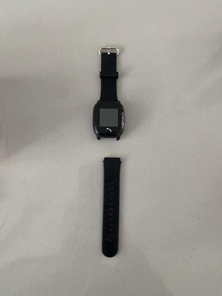 One 2 Track GPS Telefoon Horloge Zwart - Kinder Smartwatch, Zwart, Ophalen of Verzenden, Zo goed als nieuw, GPS