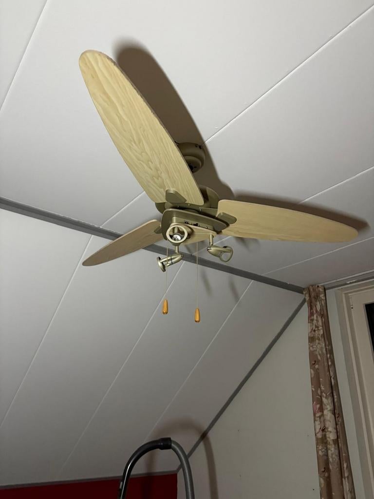 Plafondventilator, Witgoed en Apparatuur, Ophalen, Zo goed als nieuw, Plafondventilator