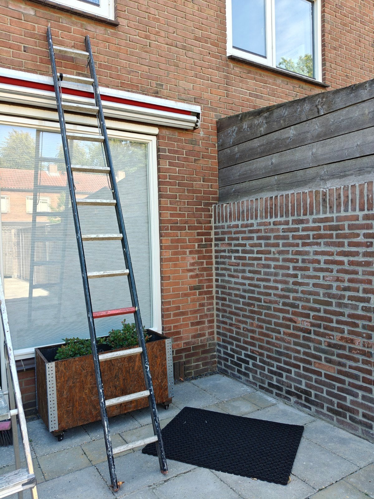 Ladder 3m - Snel Ophalen in Leersum, Doe-het-zelf en Verbouw, Ladders en Trappen, Ophalen, Gebruikt, Ladder, 2 tot 4 meter