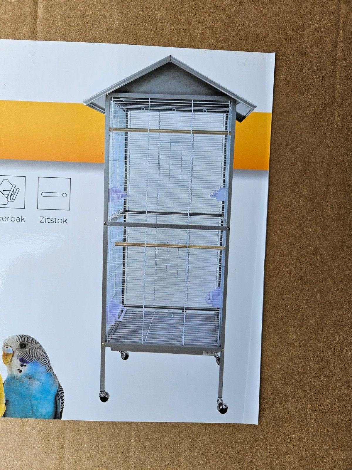 voliere kooi vogels rat degoe fret, Dieren en Toebehoren, Ophalen, Nieuw, Drinken en Voederen