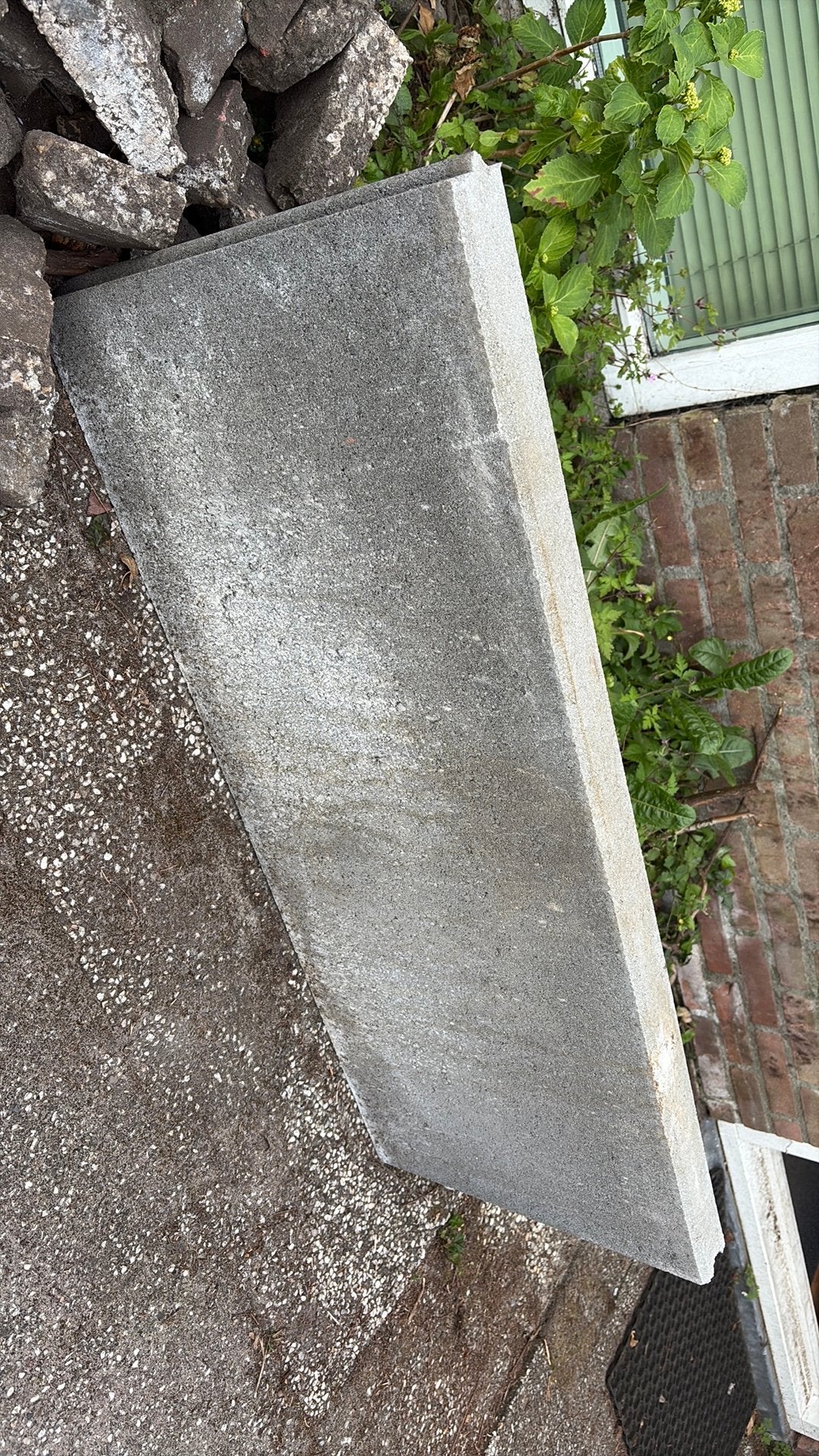 Opsluitband grijs 40x100 cm 1x, Tuin en Terras, Bielzen en Borders, Ophalen, Overige typen, Nieuw, 100 tot 200 cm
