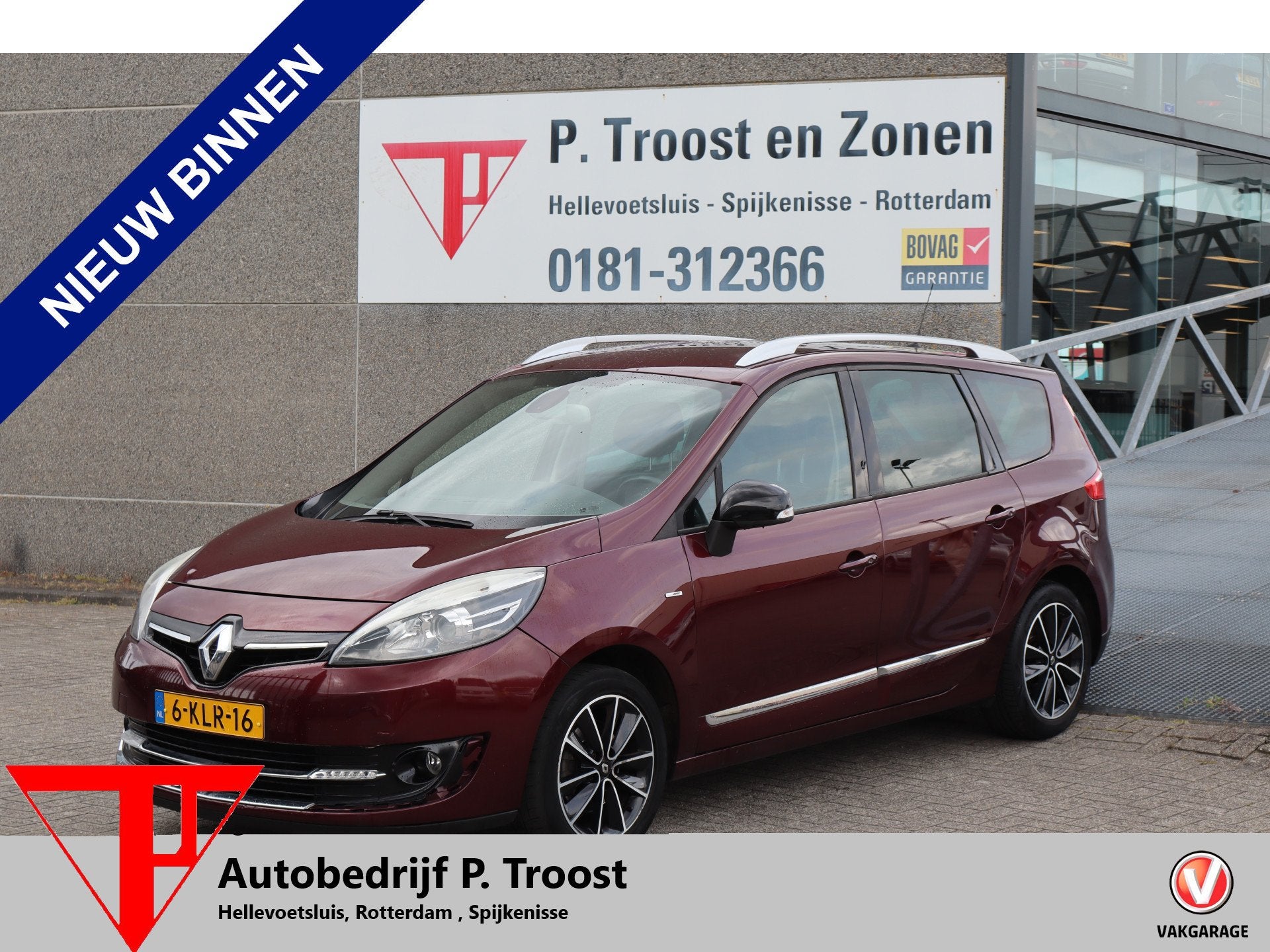 Renault Grand Scénic 1.2 TCe Bose MEENEEMPRIJS/HANDELSPRIJS, Auto's, Voorwielaandrijving, Euro 5, Stof, Gebruikt