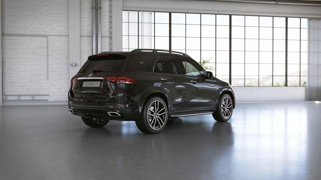 Mercedes-Benz GLE-klasse 450 4MATIC Premium Plus 7p | AMG |, Auto's, Gebruikt, 367 pk, 138 €/maand, Zwart
