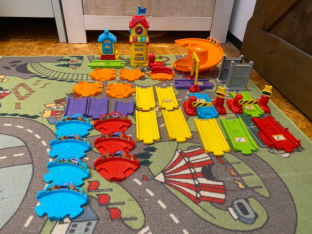Vtech Toet Toet Auto’s Treinstation extra onderdelen, Kinderen en Baby's, Speelgoed | Vtech, Ophalen, Zo goed als nieuw, 2 tot 4 jaar