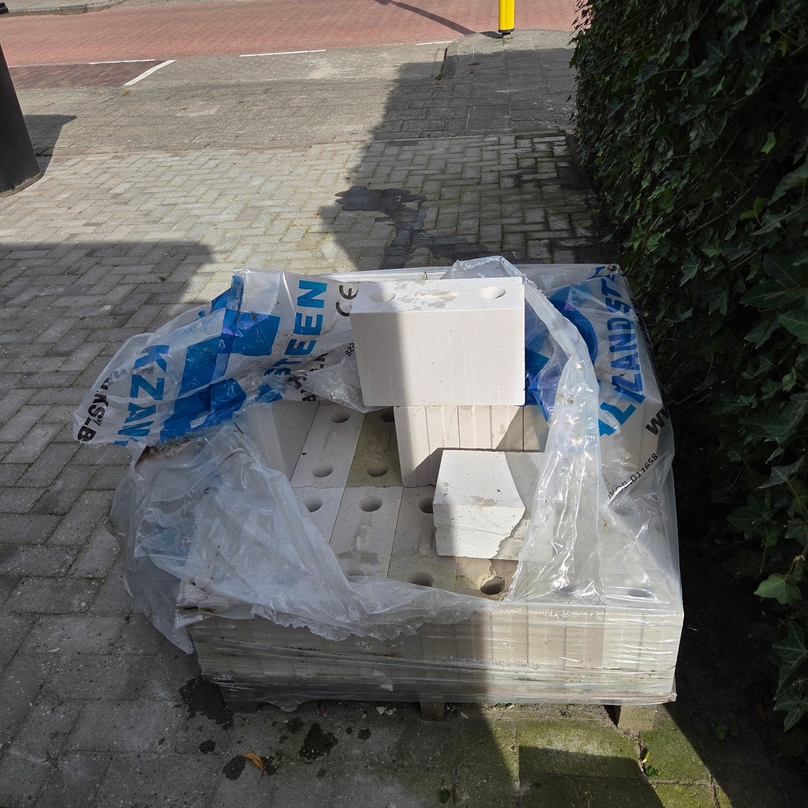 Kalkzandstenen blokken - Nieuw in verpakking, Ophalen, Nieuw, Kalkzandstenen