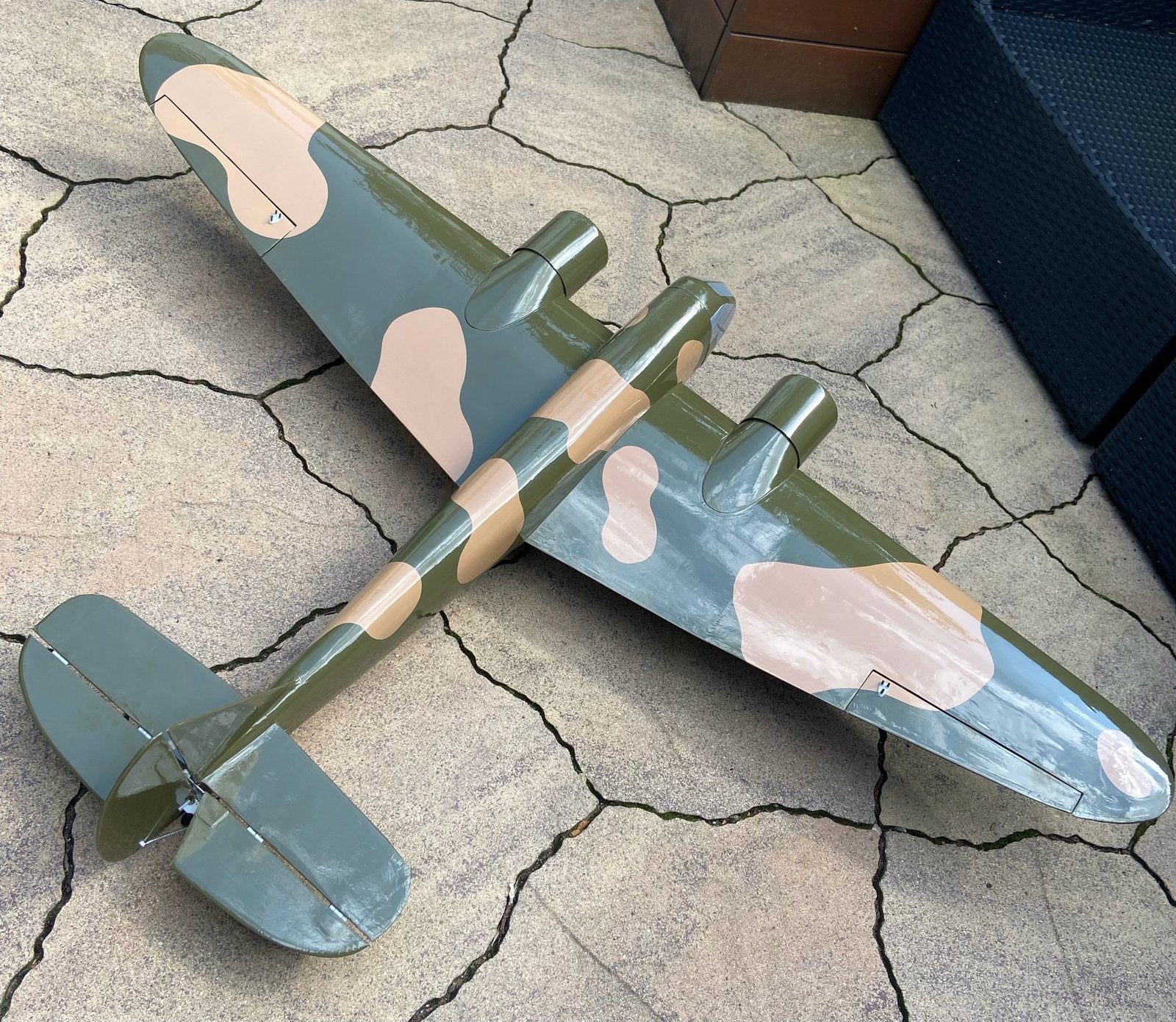 Bristol Blenheim RC Vliegtuig, Hobby en Vrije tijd, Ophalen, Zo goed als nieuw