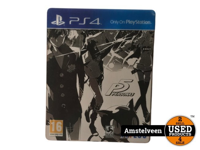 Playstation 4 Game: Persona 5 (Metal Case)