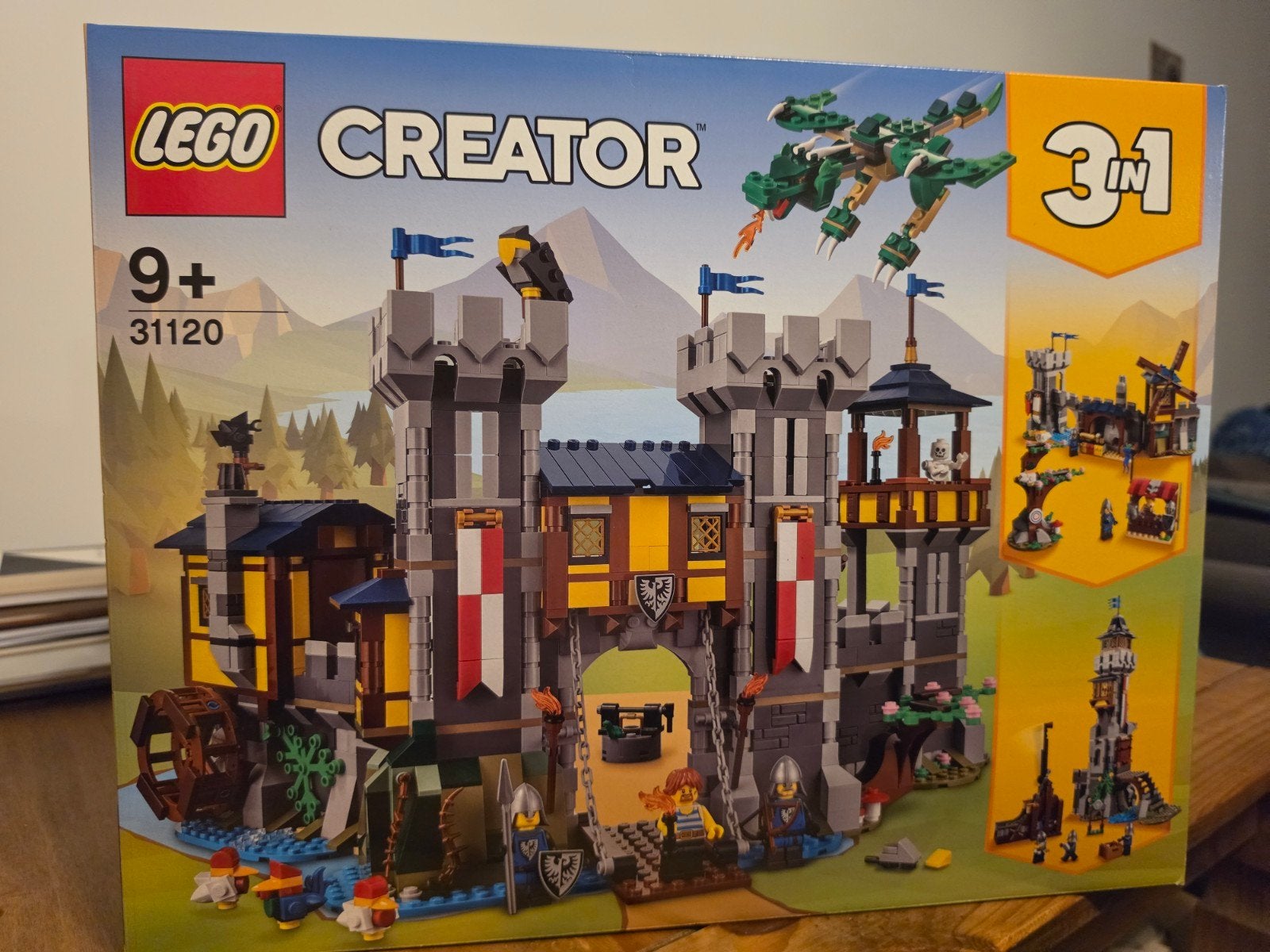 Lego Creator 31120 Middeleeuws Kasteel 3-in-1, Ophalen of Verzenden, Nieuw, Lego