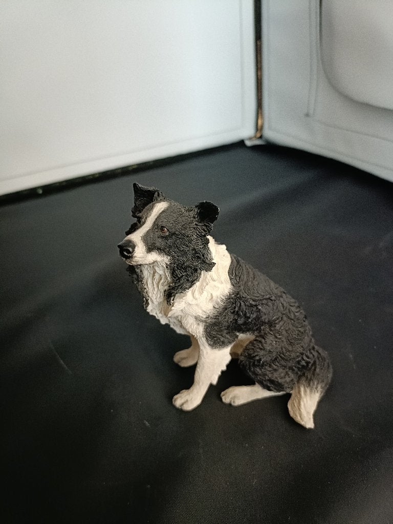 border collie beeldje, Ophalen of Verzenden, Zo goed als nieuw, Dier