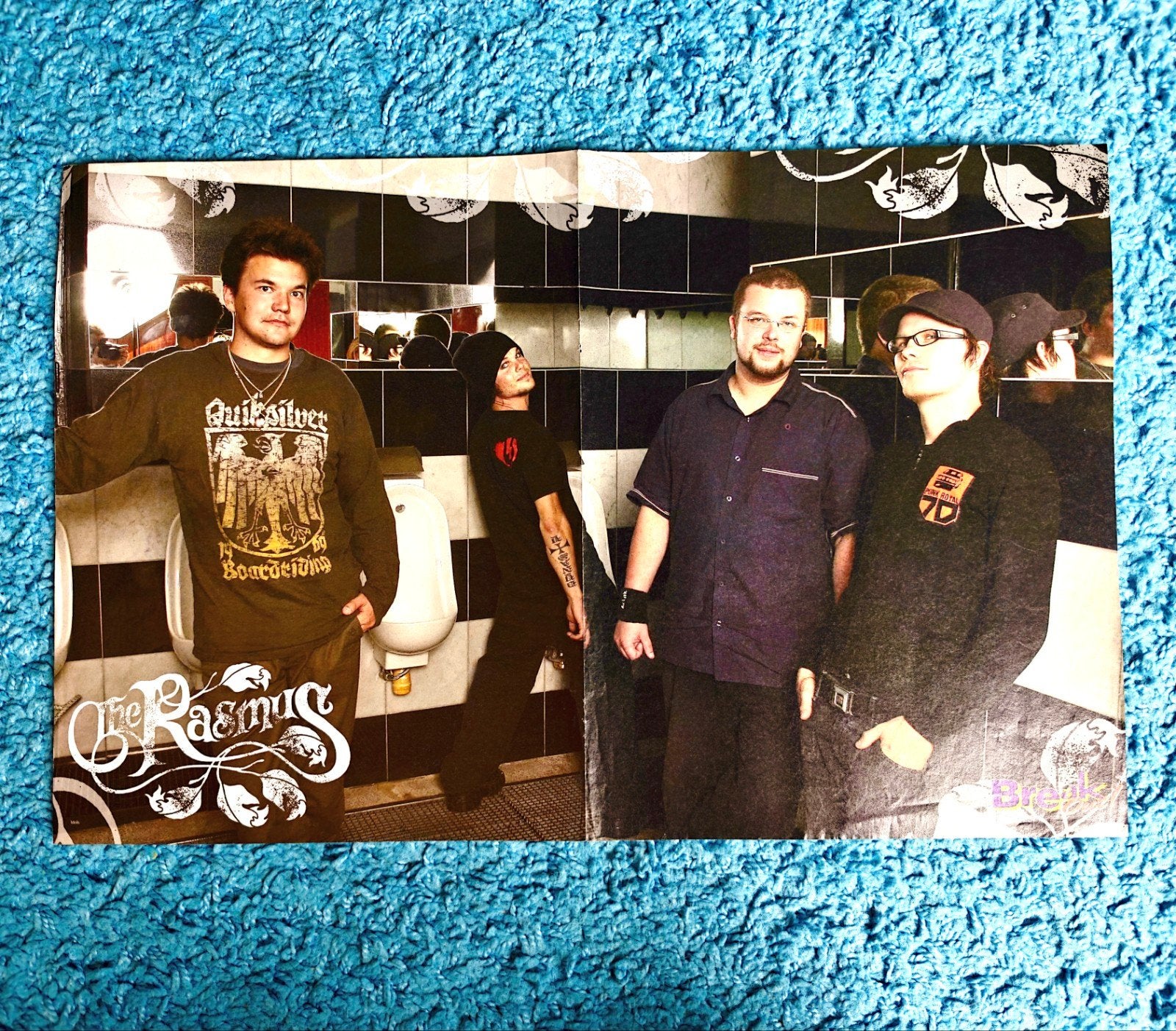 The Rasmus poster breakout vintage, Rechthoekig Liggend, Nieuw, Ophalen of Verzenden, A1 t/m A3