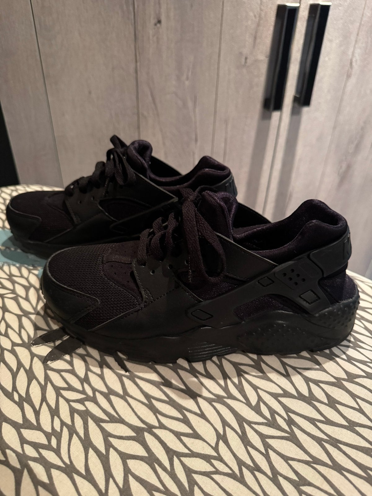 Nike Huarache sneakers - Zwart - Maat 38.5, Ophalen of Verzenden, Gedragen, Zwart, Sneakers of Gympen