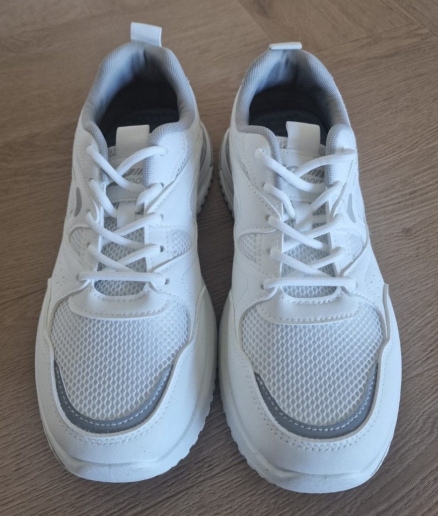 Witte dames sneakers, maat 40, Kleding | Dames, Schoenen, Nieuw, Sneakers of Gympen, Wit, Ophalen of Verzenden