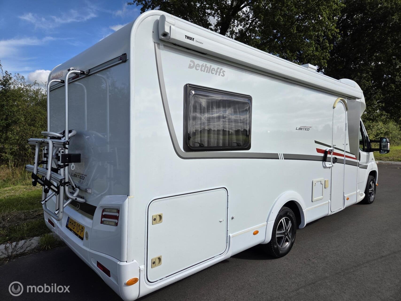 Dethleffs Limited Edition 2015☆Enkele bedden-54.216km☆, Caravans en Kamperen, 7 tot 8 meter, Bedrijf, Dethleffs, 7 tot 8 meter