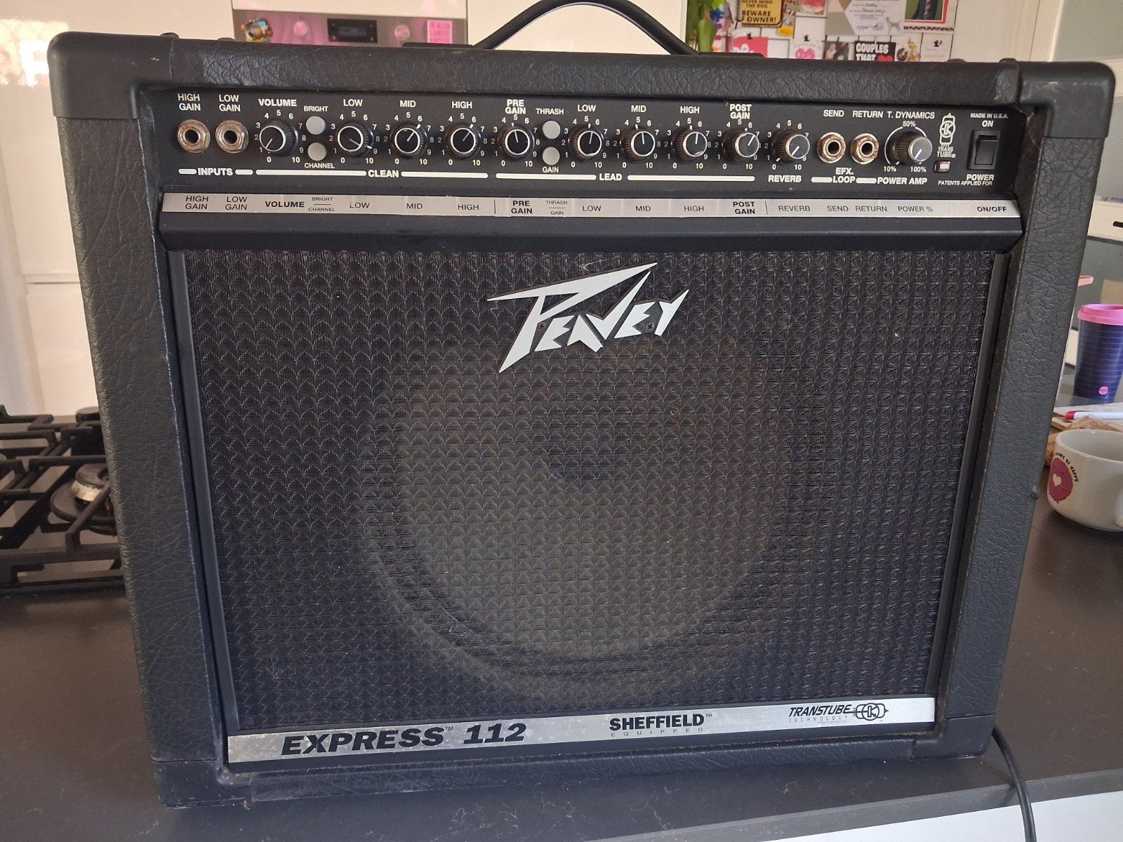 Peavey Express 112 gitaarversterker, Ophalen