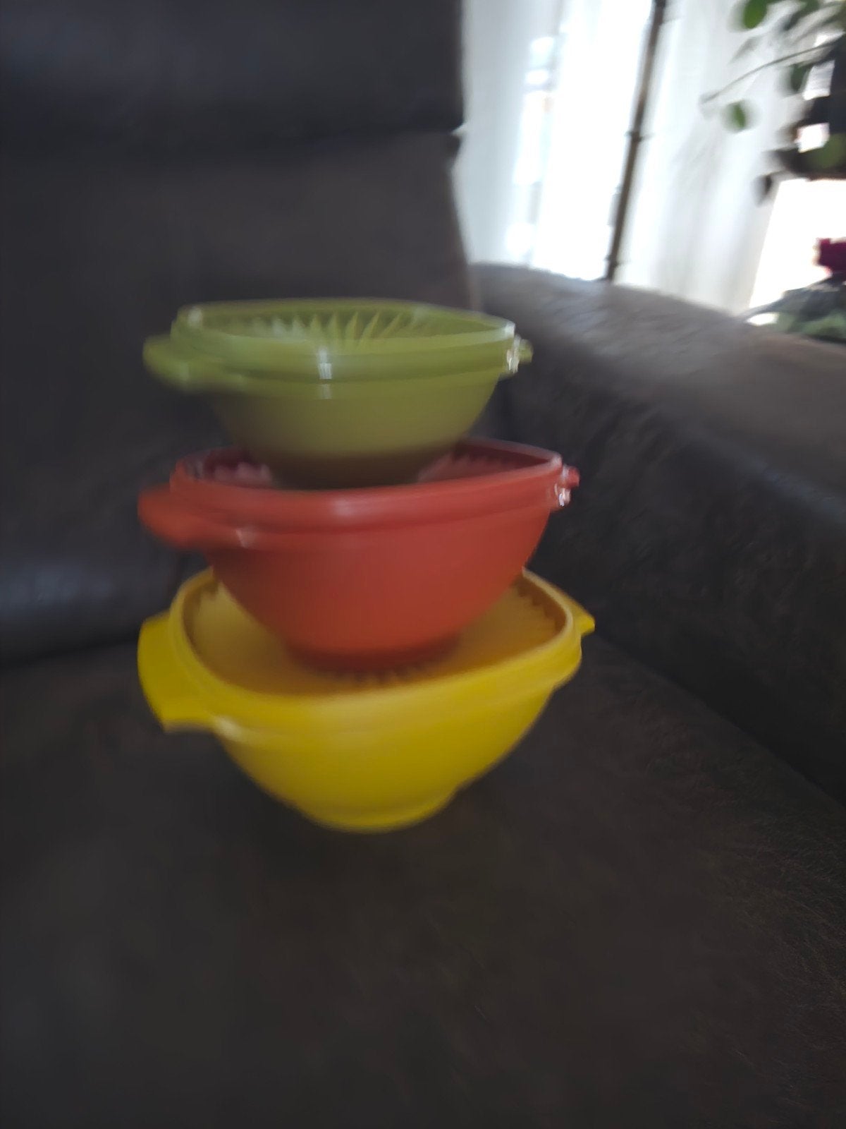 Tupperware  schalen  met sterdeksel, Ophalen, Schaal