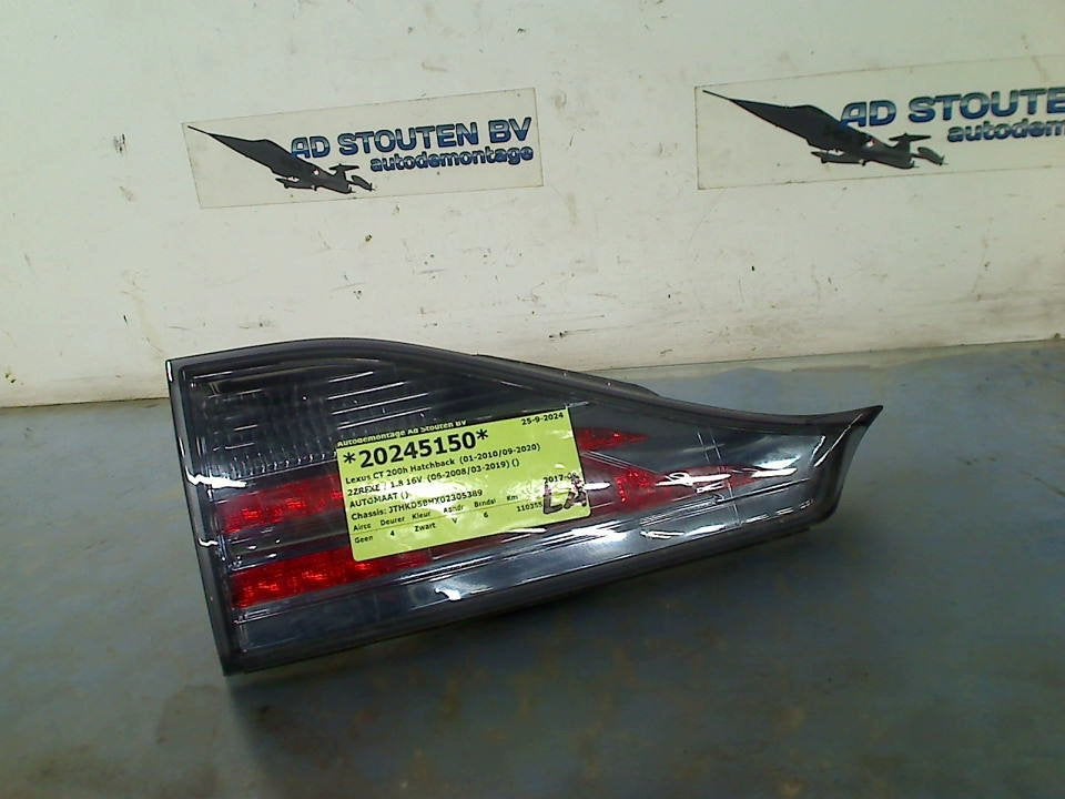 Achterlicht Links binnen Lexus CT 200h (2011-09/..) E1313043, Lexus-infoservice@lexus.de, Gebruikt, Lexus, Toyota-Allee 2, Köln 50858, , Duitsland
