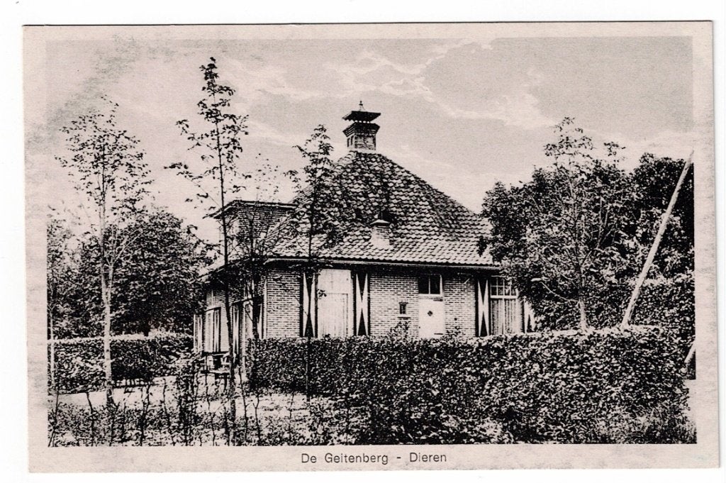 Dieren. Uitspannerij  "De Geitenberg"., Ophalen of Verzenden, Ongelopen, Gelderland
