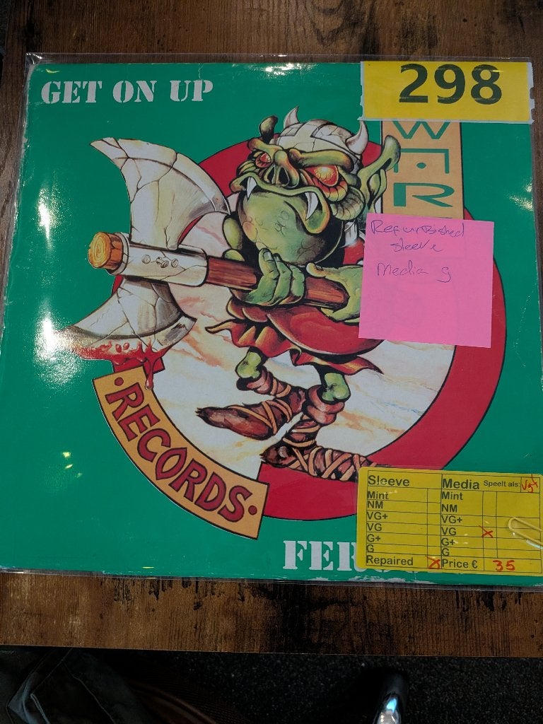 Ferocious - Get on up (298), Gebruikt, Ophalen of Verzenden, EP, 12 inch