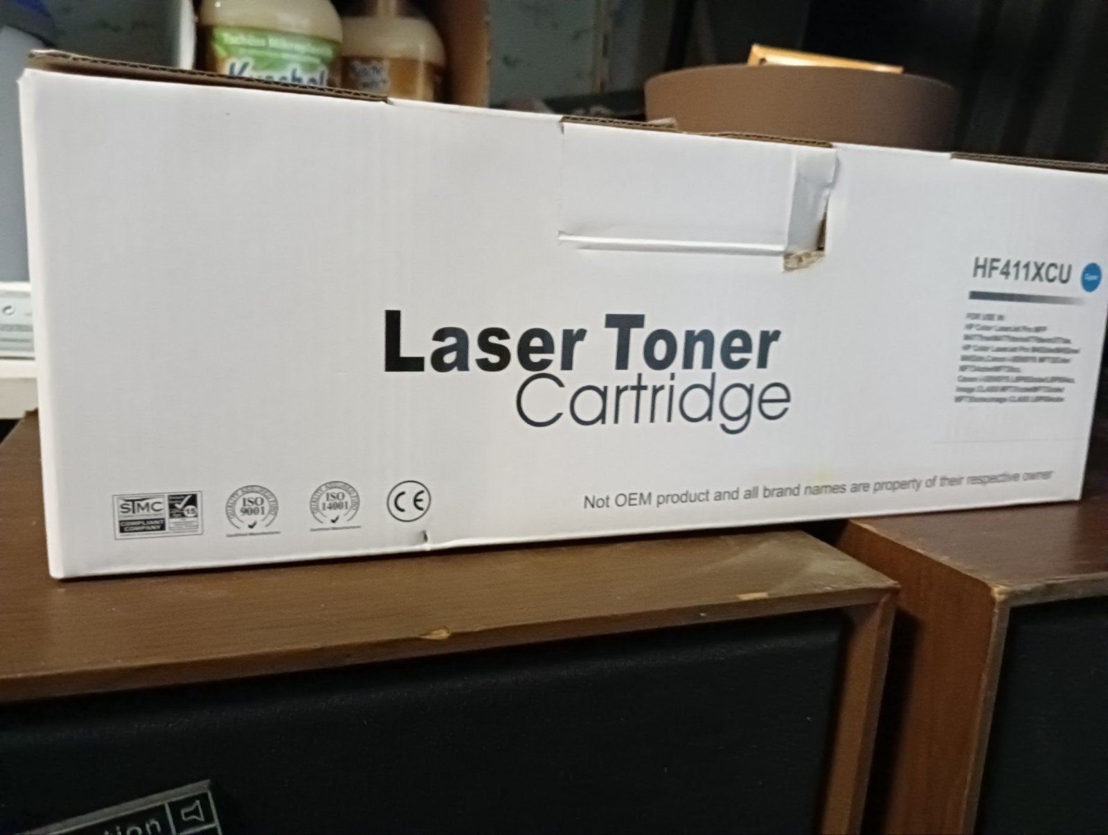 HF411XCU Cyaan Laser Toner Cartridge voor HP en Canon, Computers en Software, Printerbenodigdheden, Ophalen of Verzenden, Nieuw